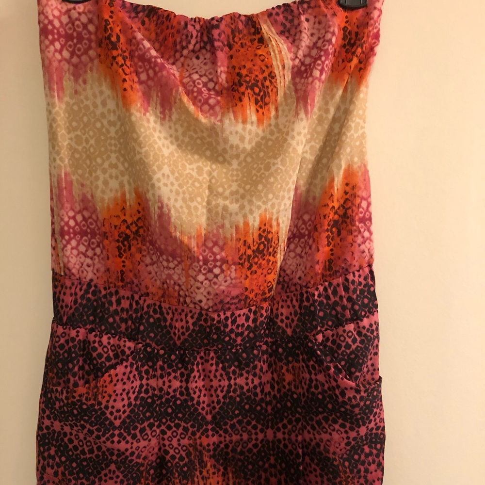 Strapless dress